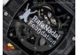 RM035-02 Rafael Nadal Forge Carbon Titanium Case KVF Best Edition Skeleton Dial White on Black Rubber Strap MIYOTA8215 V2