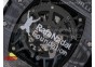 RM035-02 Rafael Nadal Forge Carbon Titanium Case KVF Best Edition Skeleton Dial White on Yellow Rubber Strap MIYOTA8215