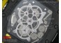 RM 036 Yellow SS Forge Carbon Bezel Skeleton Dial on Yellow Rubber Strap A23J