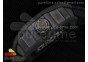 RM 036 Black PVD Forge Carbon Bezel Skeleton Dial on Black Rubber Strap A23J