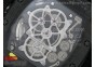 RM 036 Black PVD Forge Carbon Bezel Skeleton Dial on Black Rubber Strap A23J