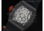 Richard Mille RM036 PVD/Red on Rubber Strap A23J