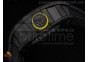 Richard Mille RM036 PVD/Yellow on Rubber Strap A23J