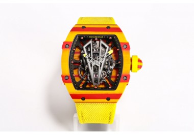 RM 027-03 Tourbillon Rafael Nadal Yellow TPT Quartz