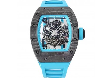 RM 055 Bubba Watson “Yas Marina Circuit” NTPT on Blue Rubber Strap RMUL2