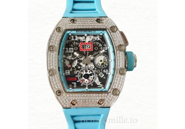 Richard Mille RM011 Mechanical Men Diamond Bezel Watch