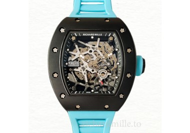 Richard Mille RM35 Men Mechanical Watch Skeleton Dial