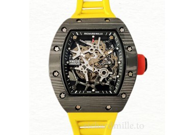 Richard Mille RM35 Men Mechanical Watch Rubber Band