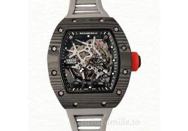 Richard Mille RM35 Mechanical Men Rubber Band Skeleton Dial