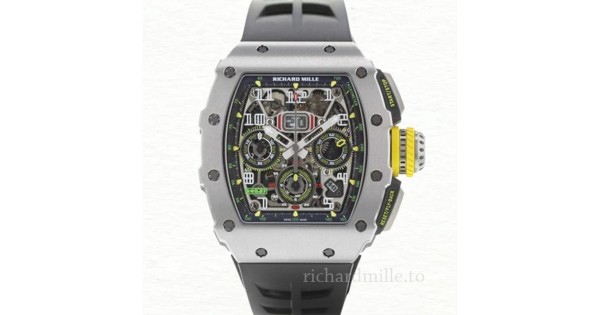 Richard Mille RM 11 03 Rubber Band Transparent Dial Men s Watch