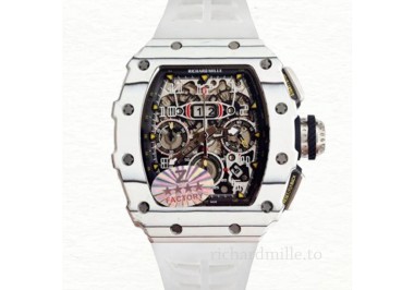 Richard Mille RM 11-03 Rubber Band Transparent Dial Men’s Automatic Watch