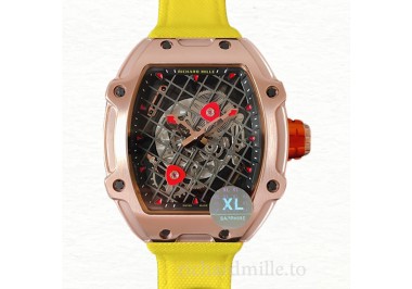 Richard Mille RM27-04 Men Mechanical Nylon Strap Watch