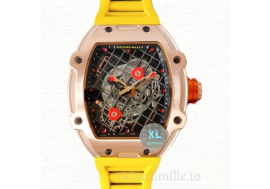 Richard Mille RM27-04 Mechanical Men Watch Transparent Dial