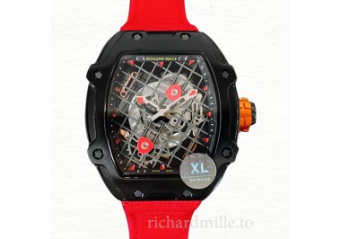 Richard Mille RM27-04 Men Mechanical Watch Nylon Strap