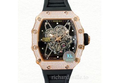 Richard Mille RM35-02 Mechanical Men Watch Diamond Bezel