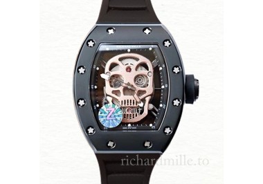 Richard Mille RM52-01 Men Mechanical Watch  Rubber Band