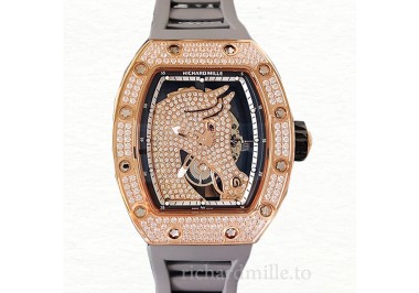 Richard Mille RM52-02 Men Mechanical Rubber Band Horse Dial