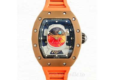 Richard Mille RM52-05 Mechanical Men Mars Earth Dial Rubber Band