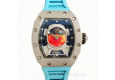 Richard Mille RM52-05 Men Mechanical Rubber Band Mars Earth Dial