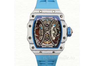 Richard Mille RM53-01 Mechanical Men Transparent Dial  Watch