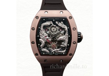 Richard Mille RM57-01 Mechanical Men Stainless Steel Rubber Band