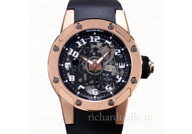 Richard Mille RM63-01 Men Mechanical Watch Transparent Dial