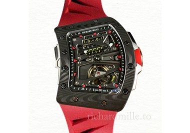 Richard Mille RM70-01 Mechanical Men Watch Rubber Band Carbon Fiber