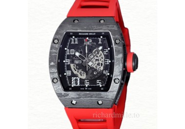 Richard Mille RM 010 Men Automatic Transparent Dial Watch