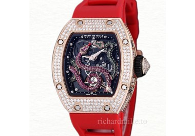 Richard Mille RM 026 Automatic Unisex Watch Stainless Steel Rubber Band