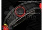 RM035-02 Real NTPT ZF 1:1 Best Edition Skeleton Dial on Red Rubber Strap NH05A V4