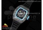 RM055 "Yas Marina Circuit" Real NTPT ZF 1:1 Best Edition on Black Rubber Strap NH05A V3