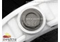 RM055 Ti White Ceramic ZF 1:1 Best Edition Skeleton Dial on White Rubber Strap NH05A V2