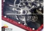 RM027-02 Nadal Real Tourbillon RMF Best Edition White Forge Carbon Red Inner Bezel on Red Rubber Strap