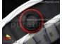 RM027-02 Nadal Real Tourbillon RMF Best Edition White Forge Carbon Black Inner Bezel on Orange Rubber Strap