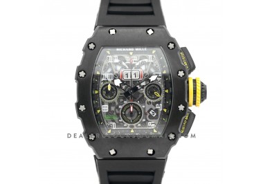 RM 011-03 Automatic Flyback Chronograph in PVD