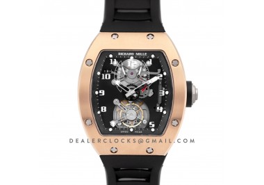 RM 001 Tourbillion in Rose Gold