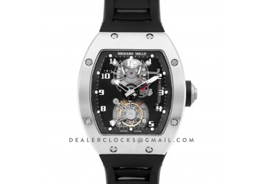 RM 001 Tourbillion in White Gold