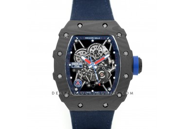 RM 035-02 Paris Saint-Germain PSG Special Edition on Navy Nylon Strap