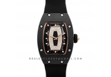 RM 007 Automatic Ladies Black Ceramic