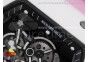 RM055 White Ceramic KVF Best Edition Skeleton Dial Black on Pink Rubber Strap MIYOTA8215 V3