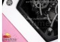 RM055 White Ceramic KVF Best Edition Skeleton Dial Black on Pink Rubber Strap MIYOTA8215 V3