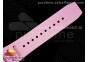 RM055 White Ceramic KVF Best Edition Skeleton Dial Black on Pink Rubber Strap MIYOTA8215 V3