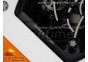 RM055 White Ceramic KVF Best Edition Skeleton Dial Black on Orange Rubber Strap MIYOTA8215 V3