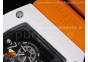 RM055 White Ceramic KVF Best Edition Skeleton Dial Black on Orange Rubber Strap MIYOTA8215 V3