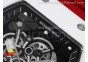 RM055 White Ceramic KVF Best Edition Skeleton Dial Black on Red Rubber Strap MIYOTA8215 V3