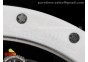 RM055 Ti White Ceramic ZF 1:1 Best Edition Skeleton Dial on White Rubber Strap NH05A