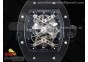 RM027 Rafael Nadal Black Ceramic Tourbillon YSF Best Edition on Rubber Strap