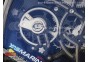 RM055 NTPT BBR Best Edition Skeleton Blue Dial on White Rubber Strap Clone RMUL2