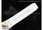 RM055 NTPT BBR Best Edition Skeleton White Dial on White Rubber Strap Clone RMUL2