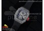 RM027-03 NTPT Real Tourbillon RMF Best Edition Skeleton Dial on Black Nylon Strap